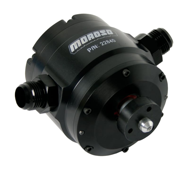 Moroso — Moroso Enhanced Design 3 Vane Vacuum Pump w/o Adjustable Mounting Bracket