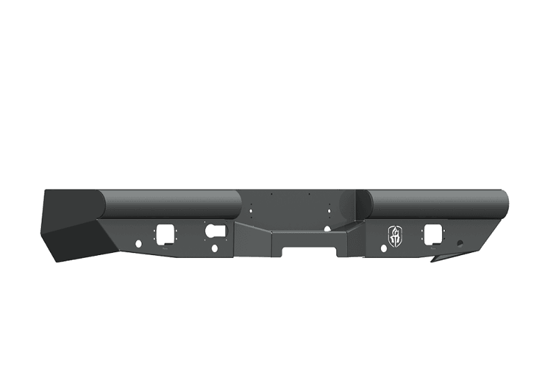 Road Armor — Road Armor 10-18 Dodge 2500 Vaquero Rear Non-Winch Bumper - Tex Blk