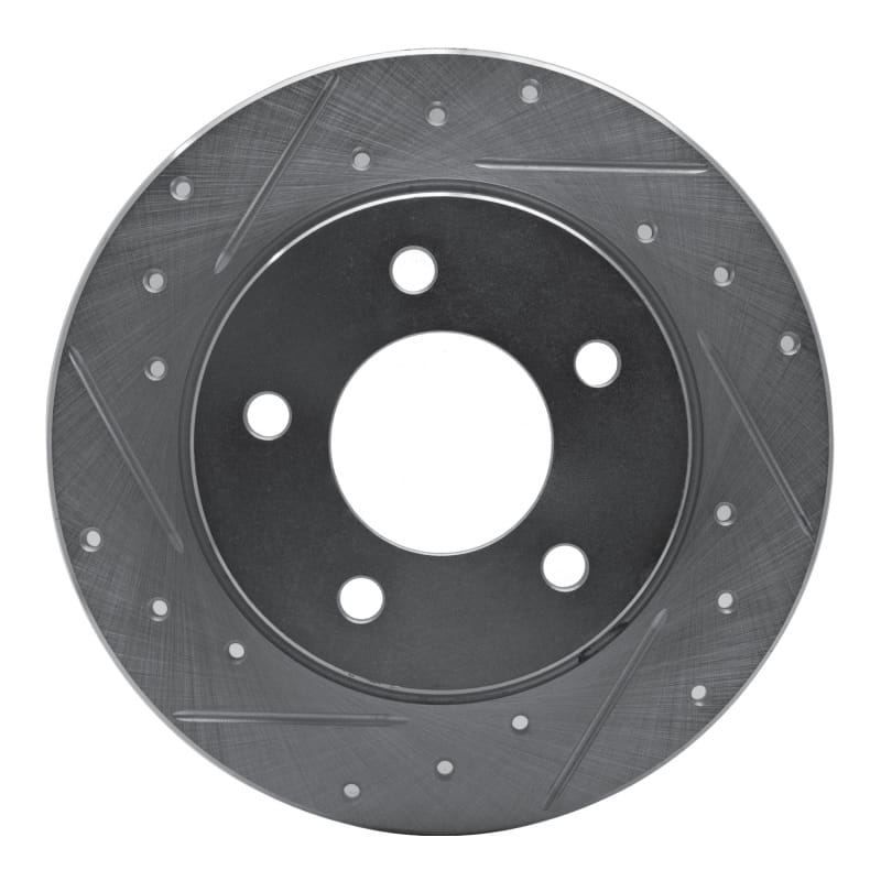 R1 Concepts — R1 04-13 Mazda 3 Rear Left Drilled & Slotted Silver Brake Rotor
R1 Brake Rotor Drill