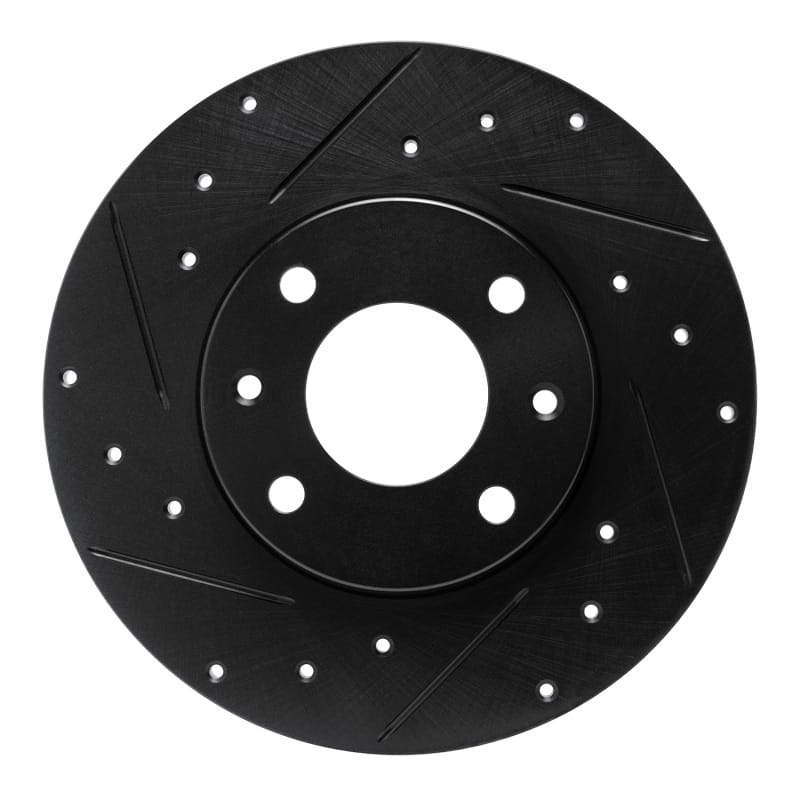 R1 Concepts — R1 89-91 Peugeot 405 Front Left Drilled & Slotted Black Brake Rotor
R1 Brake Rotor Drill