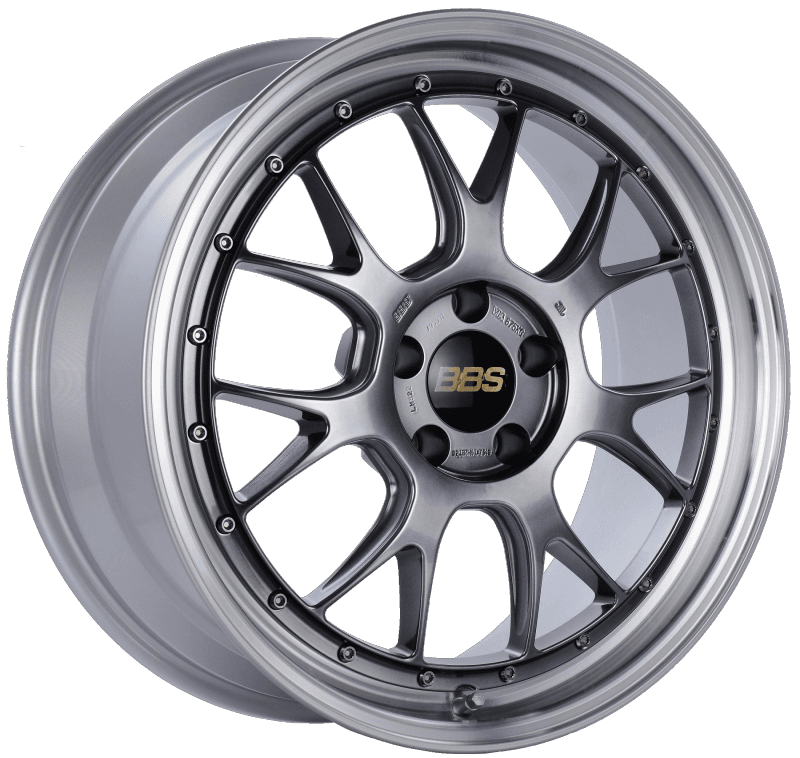 BBS — BBS LM-R 19x8.5 5x112 ET38 Diamond Black Center Diamond Cut Lip Wheel -82mm PFS/Clip Required