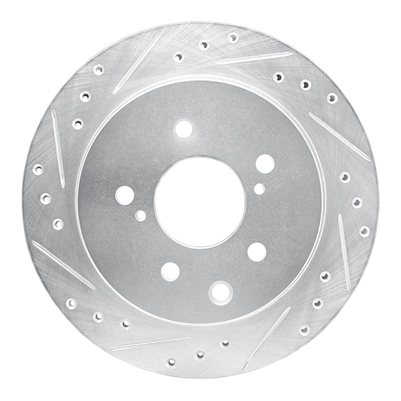 R1 Concepts — R1 93-01 Infiniti J30 Rear Left Drilled & Slotted Silver Brake Rotor
R1 Brake Rotor Drill