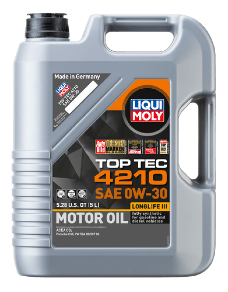 LIQUI MOLY — LIQUI MOLY 5L Top Tec 4210 Motor Oil SAE 0W30