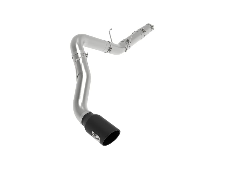 aFe — aFe Large-Bore HD 5in 409SS DPF-Back Exhaust System w/Black Tip 19-20 Ram Diesel Trucks L6-6.7L (td)
DPF-Back Exhaust