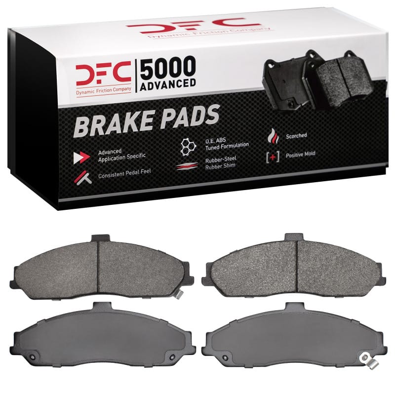 DFC — DFC 97-10 Cadillac XLR Front 5000 Advanced Semi Metallic Brake Pads
DFC Brake Pad Set