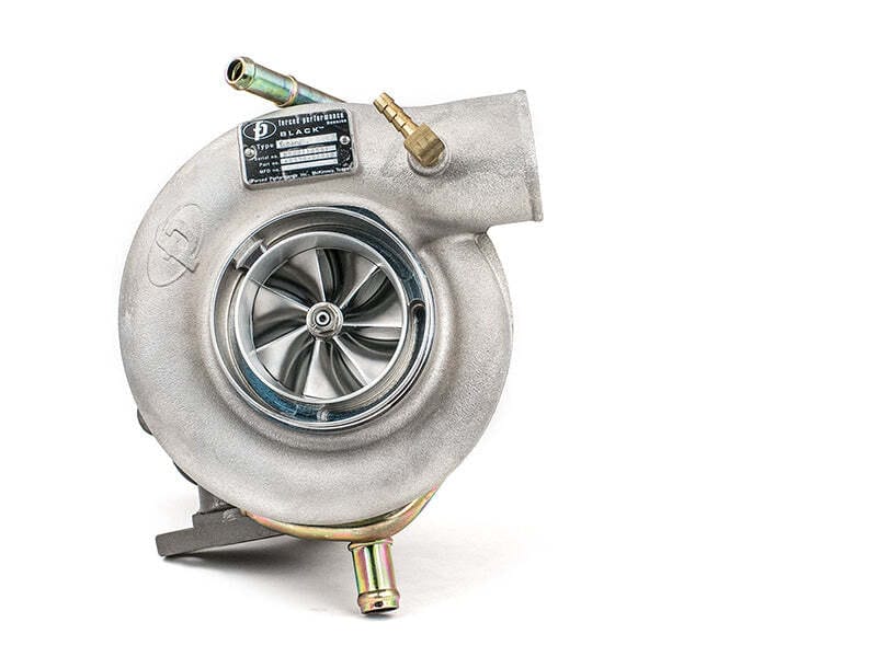 Forced Performance — Forced Performance Subaru STi/WRX Black Turbocharger 84mm CH8CM Turbine Hsg Internal WG w/Oil Line