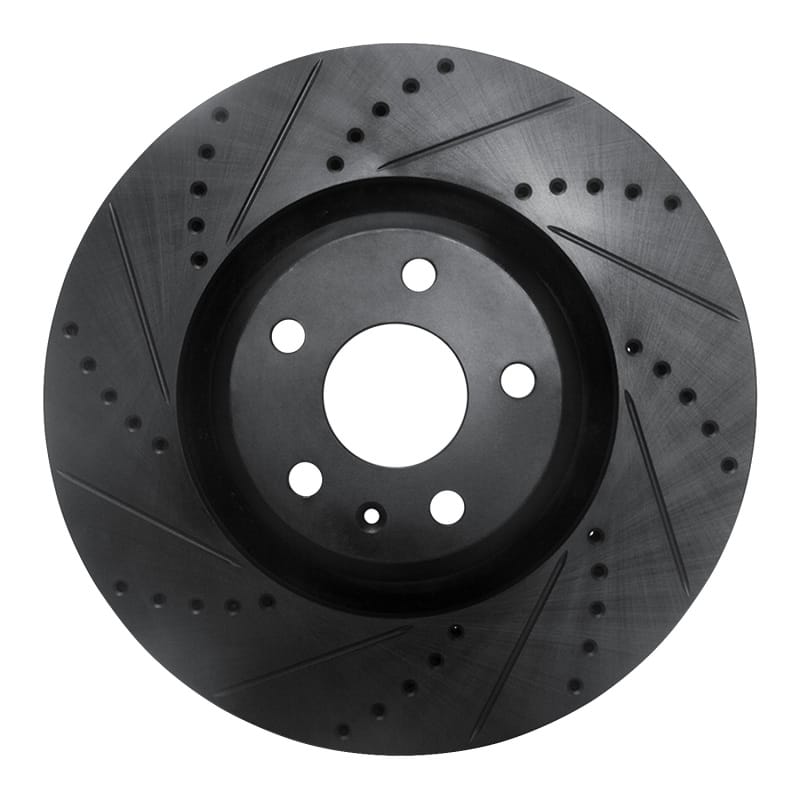 R1 Concepts — R1 08-11 Audi TT Quattro Front Left Drilled & Slotted Black Brake Rotor
R1 Brake Rotor Drill