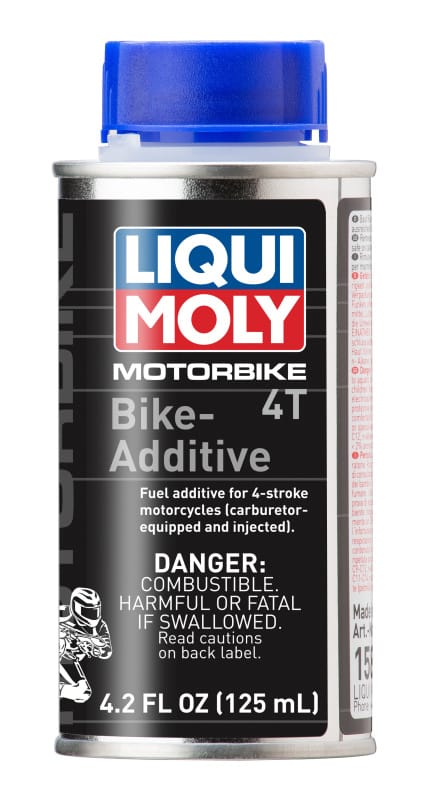 LIQUI MOLY — LIQUI MOLY 125mL Motorbike 4T Bike-Additive
Gasoline Additive