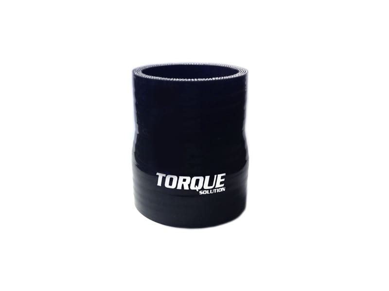 Torque Solution — Torque Solution Transition Silicone Coupler: 2 inch to 2.25 inch Black Universal