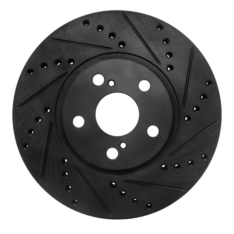 R1 Concepts — R1 00-10 Pontiac Vibe Front Right Drilled & Slotted Black Brake Rotor
R1 Brake Rotor Drill