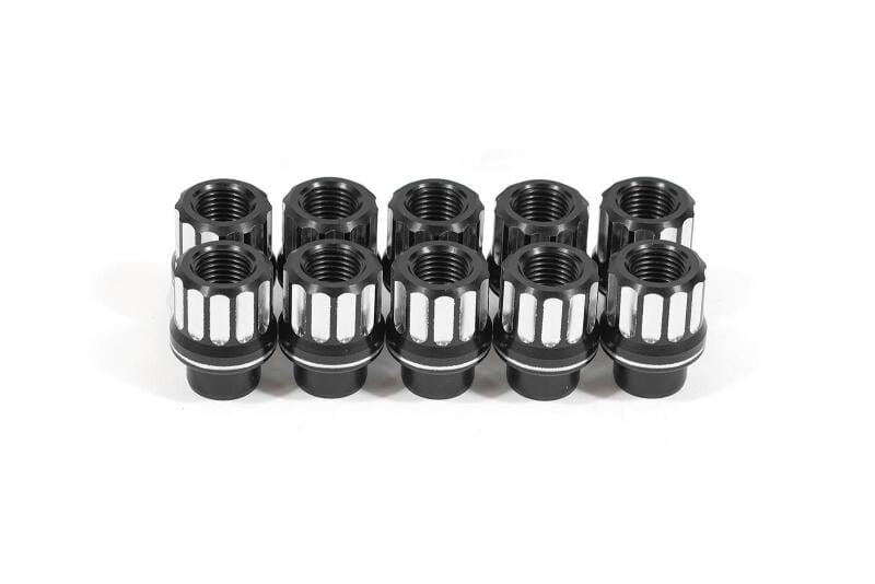 BMR Suspension — BMR 07-14 Ford Shelby GT500 Lug Nut Kit 1/2-20 RH Shank 12-pt Aluminum Set of 10