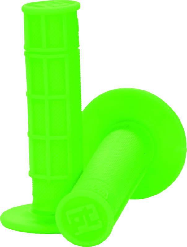 ProTaper — Handlebar Grip - Half Waffle Neon Green