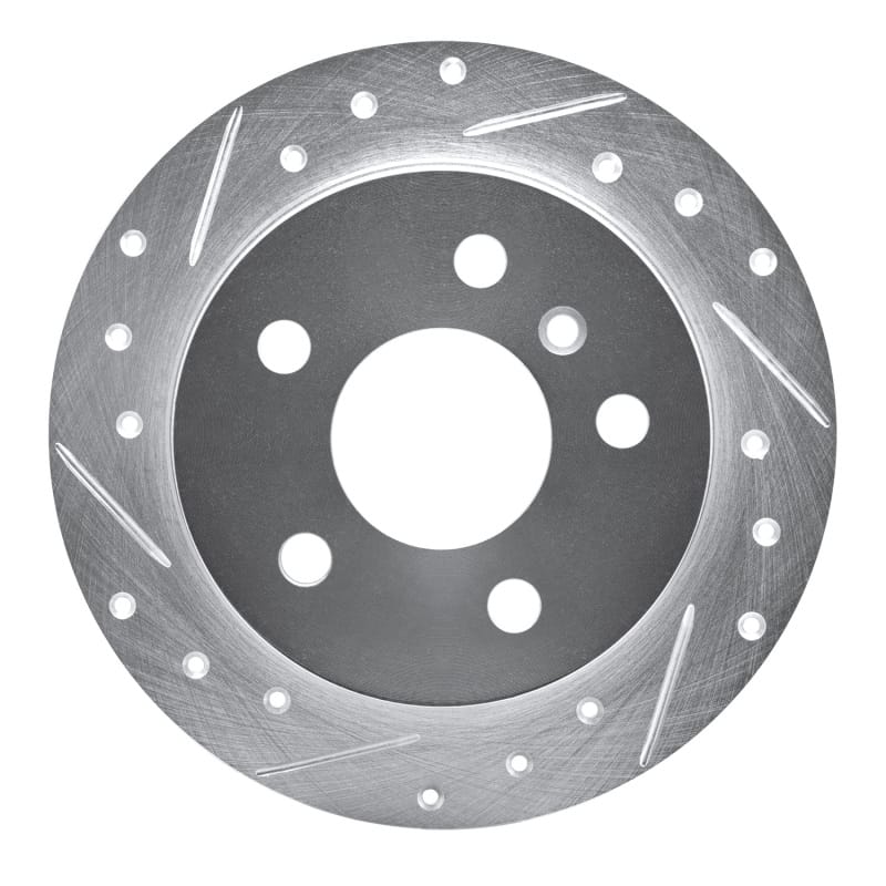 R1 Concepts — R1 06-11 Mercedes-Benz B200 Rear Left Drilled & Slotted Silver Brake Rotor
R1 Brake Rotor Drill