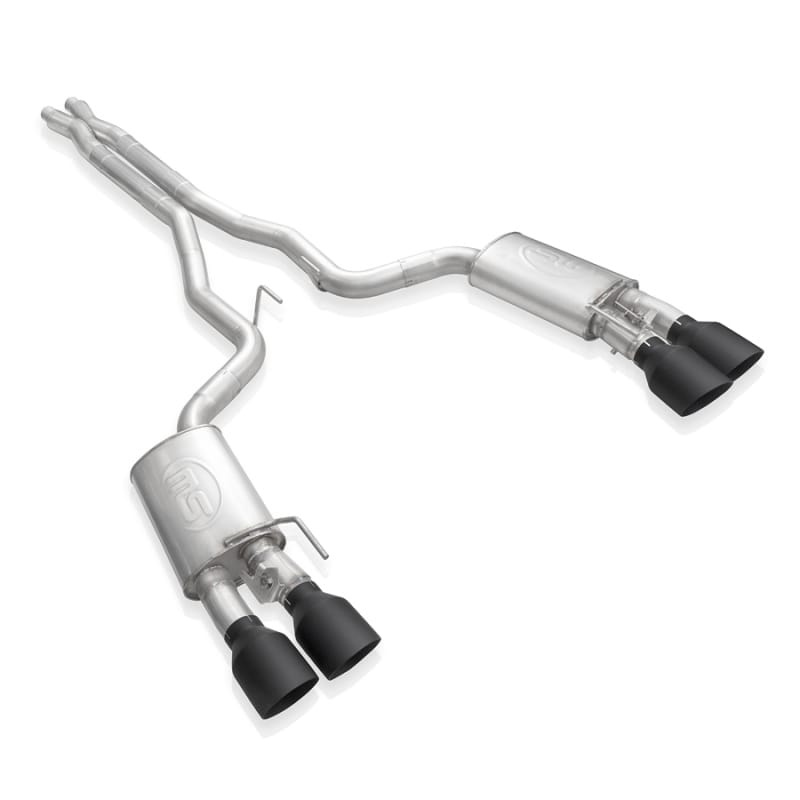 Stainless Works — Stainless Works 2020 Ford GT500 Legend Catback X-Pipe Exhaust Factory Connect - Black Tips
Exhaust System
