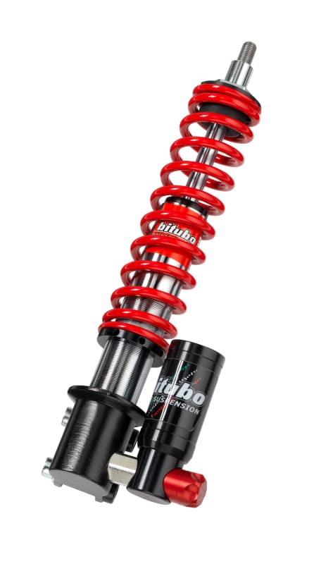 Bitubo Suspension — Bitubo GEV0 Vespa Front Monoshock Adjustable: Spring Preload, Compression, Red Spring