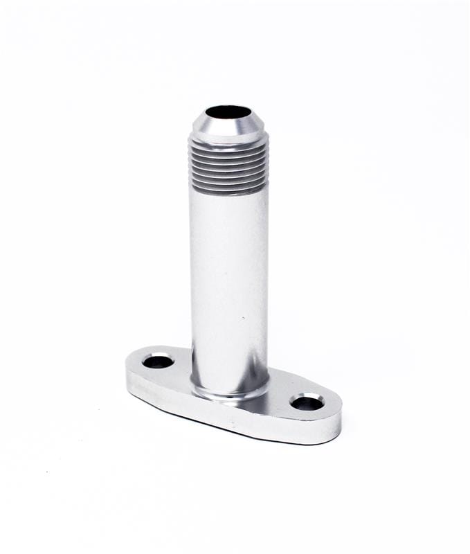 Torque Solution — Torque Solution Extended Port Matched Oil Drain Flange: -10AN for T3/T4 PTE / Turbonetics