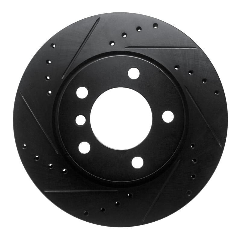 R1 Concepts — R1 05-07 BMW 120i (Mexico) Front Left Drilled & Slotted Black Brake Rotor
R1 Brake Rotor Drill