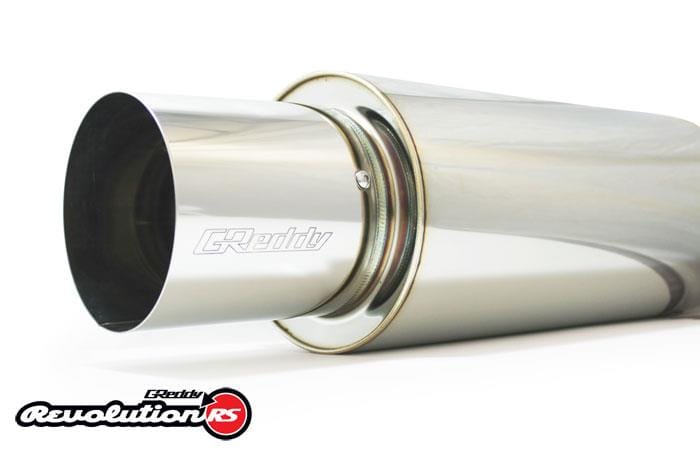 GReddy — GReddy Universal 2.5in 3-Bolt Tip Revolution RS Muffler