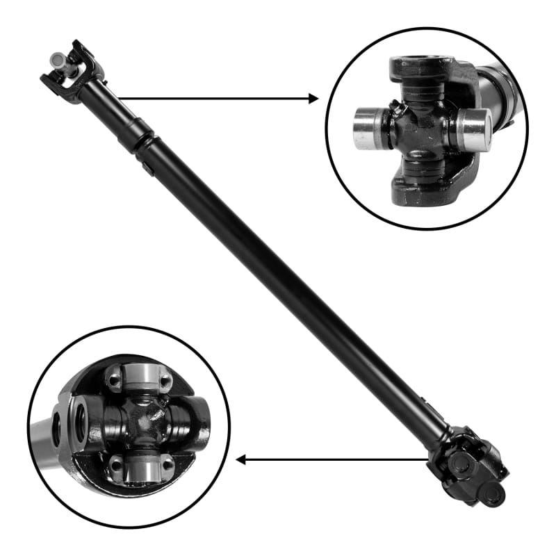 Yukon Gear & Axle — Yukon Gear 97-06 Jeep Wrangler Front Driveshaft 38in Center to Center
Driveshaft - Front