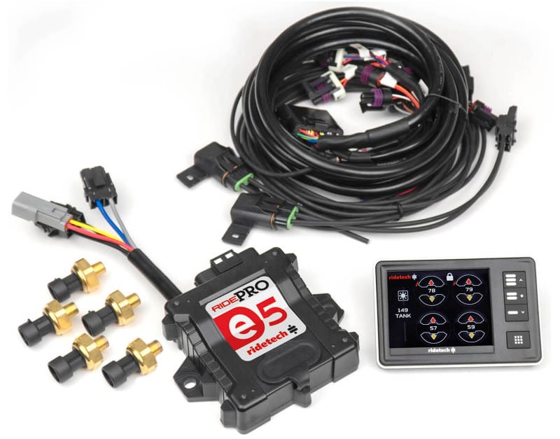 Ridetech — Ridetech RidePro E5 Air Ride Suspension Leveling Control System
RidePro E5 Control S