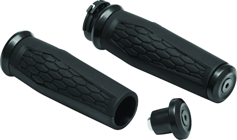 Kuryakyn — Kuryakyn Hex Grips Dual Cable Black