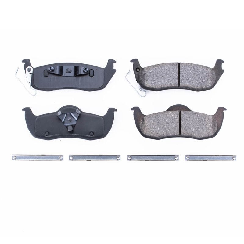 PowerStop — Power Stop 06-10 Jeep Commander Rear Z17 Evolution Ceramic Brake Pads w/Hardware
Z17 Brake Pads
