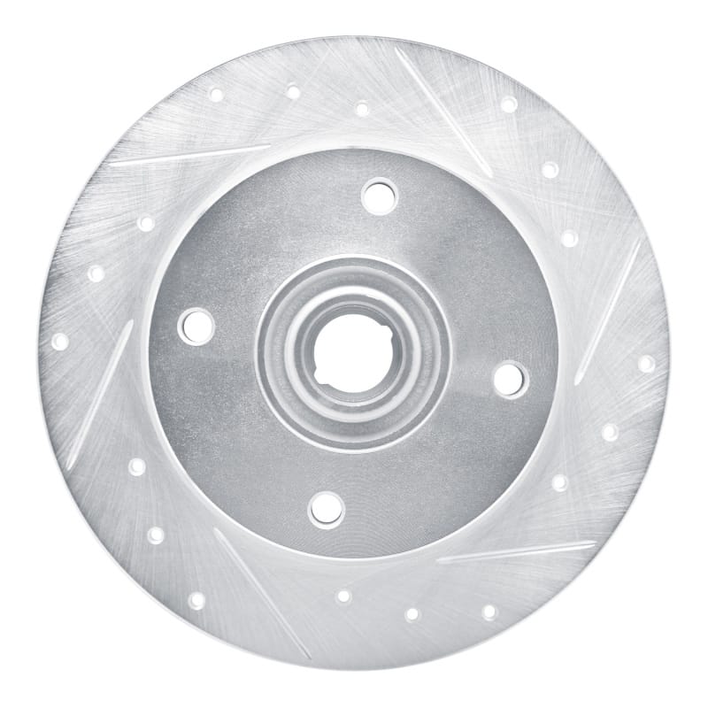 R1 Concepts — R1 65-74 Volkswagen Type 3 Sedan Front Right Drilled & Slotted Silver Brake Rotor
R1 Brake Rotor Drill