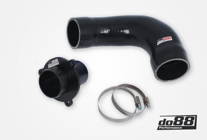 do88 — do88 VAG 1.8 2.0 TSI (MQB) Turbo Muffler Delete do88 TR-340 Black Hoses