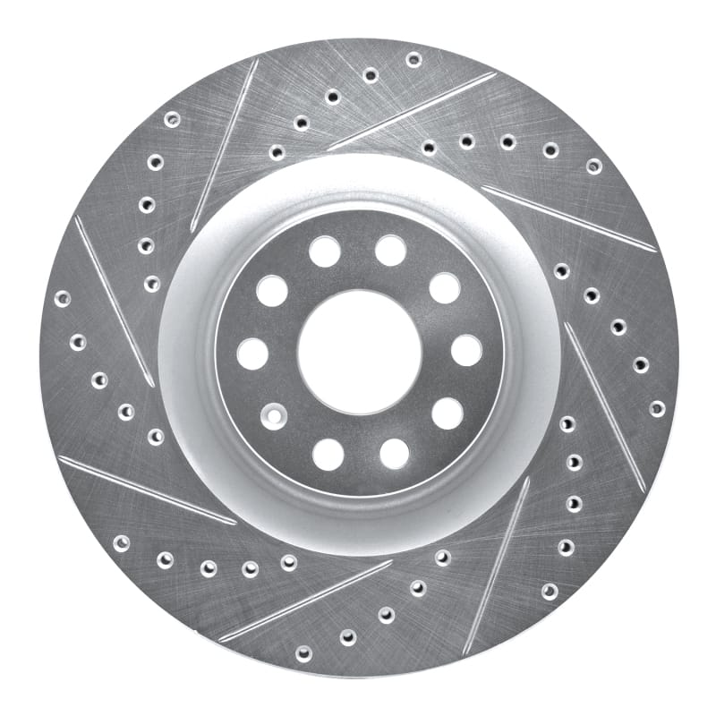 R1 Concepts — R1 06-13 Audi S3 (Mexico) Front Left Drilled & Slotted Silver Brake Rotor
R1 Brake Rotor Drill
