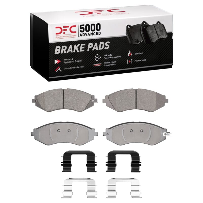 DFC — DFC 99-17 Chevrolet Spark EV Front 5000 Advanced Ceramic Brake Pads and Hardware Kit
DFC Brake Pad Set