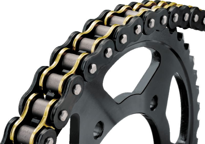 BikeMaster — 520x120 BMXR X-Ring Chain, Black/Chrome