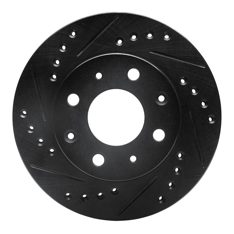 R1 Concepts — R1 82-83 Honda Accord Hatchback Front Left Drilled & Slotted Black Brake Rotor
R1 Brake Rotor Drill