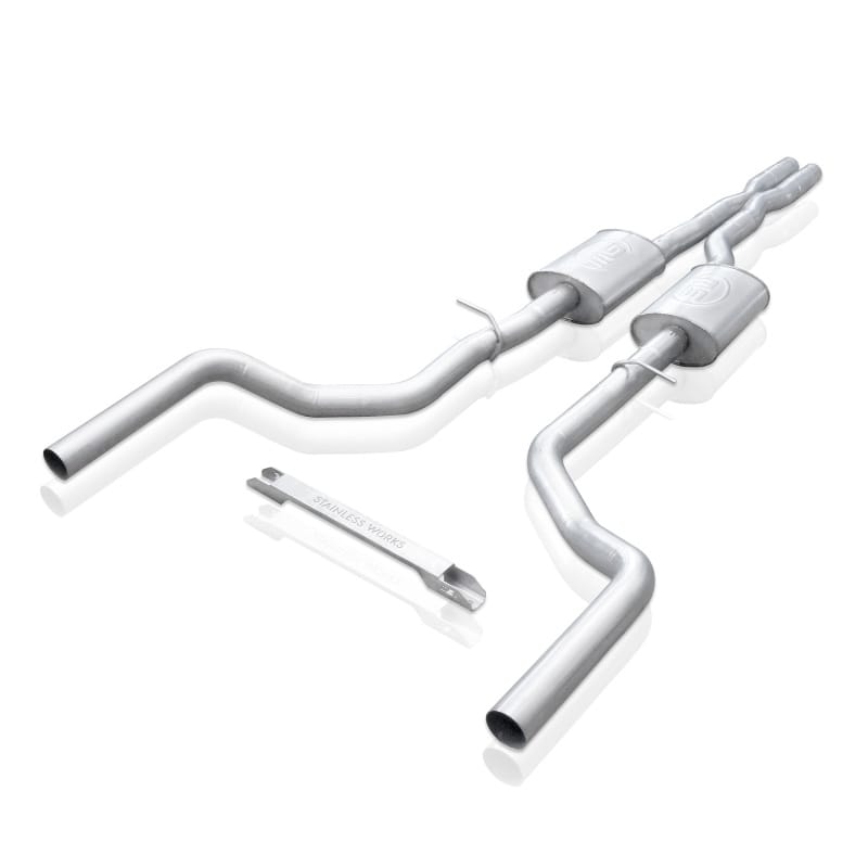 Stainless Works — Stainless Works Dodge Charger 2015-18 5.7L Hemi Exhaust
