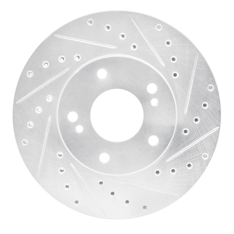 R1 Concepts — R1 89-96 Nissan 300ZX Front Right Drilled & Slotted Silver Brake Rotor
R1 Brake Rotor Drill