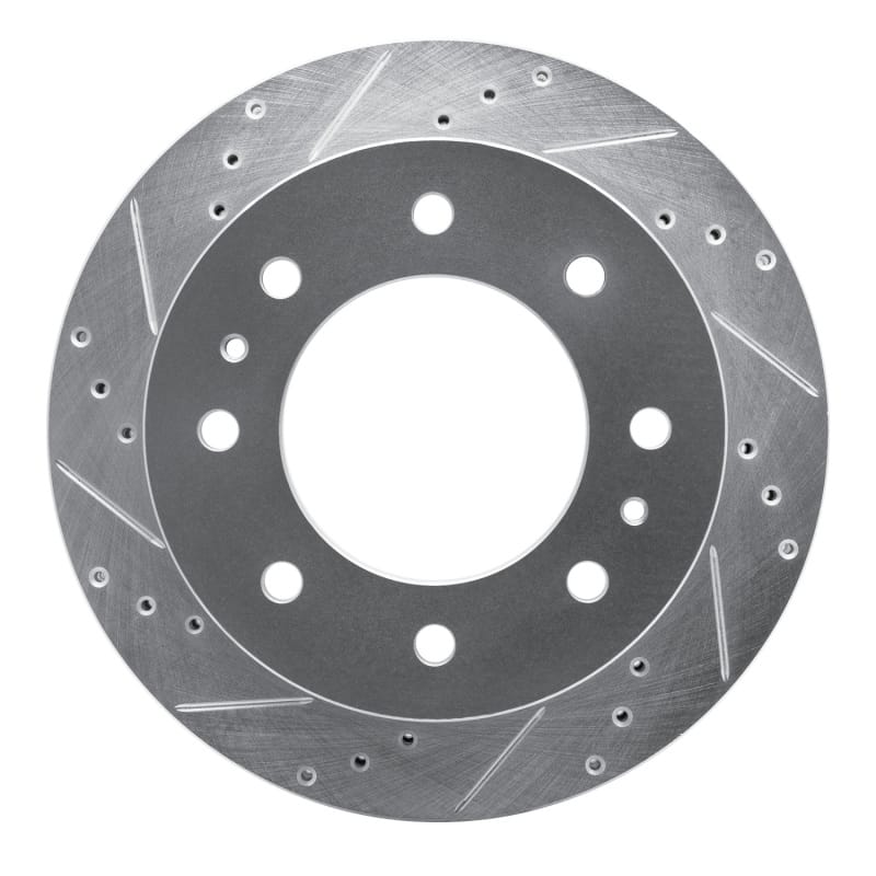 R1 Concepts — R1 11-25 Chevy Silverado 2500 HD/2500 HD Classic Rear Left Drilled & Slotted Silver Brake Rotor
R1 Brake Rotor Drill