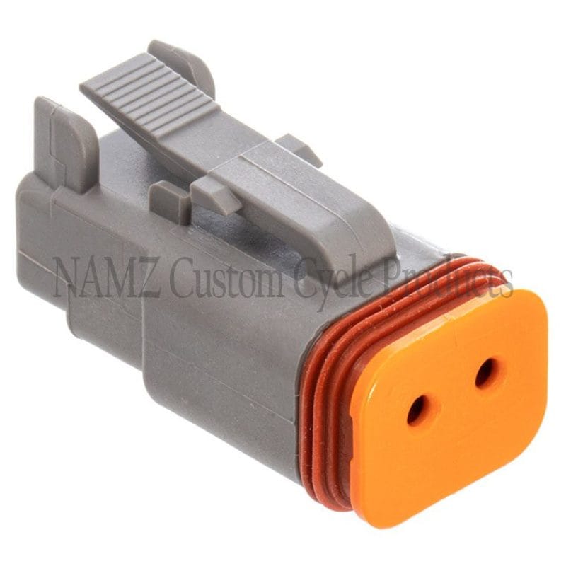 NAMZ — NAMZ Deutsch DT Series 2-Wire Plug & Wedgelock - Grey (Repl HD 72132-94GY)