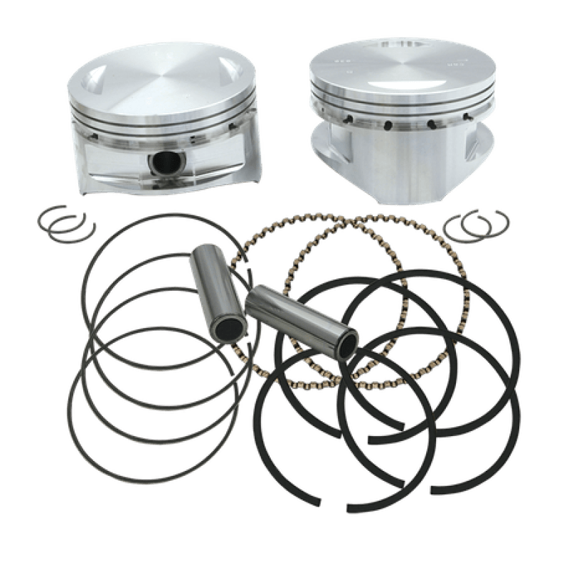 S&S Cycle — S&S Cycle 84-99 BT 4in x 4-1/2in Piston Set - .030in