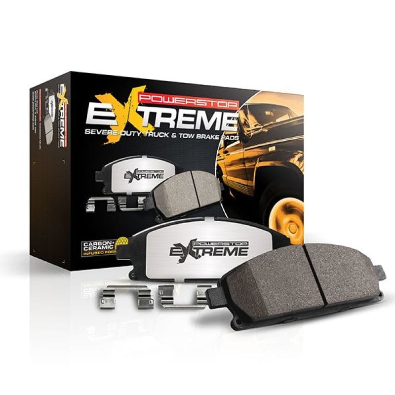 PowerStop — Power Stop 2005 Mitsubishi Fuso FE120 Front/Rear Z36 Truck & Tow Brake Pads w/Hardware
Z36 Brake Pads