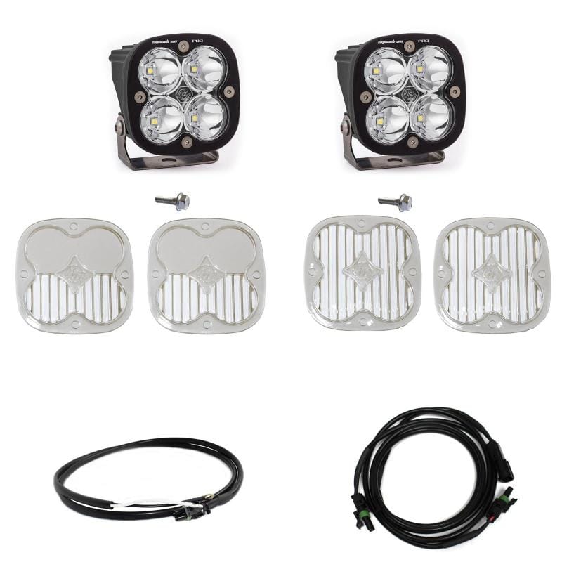 Baja Designs — Baja Designs 2021+ Ford Bronco A Piller Light Kit Squadron Pro Spot w/Upfitter