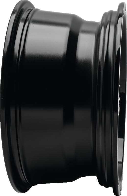 QuadBoss — Barbwire Wheel, 14x7, 5+2, 4/137, Black/Machined