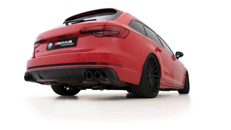 Remus — Remus 2016 Audi S4 Quattro Avant Type B8 3.0L (CWG w/o GPF) Axle Back Exhaust (Tail Pipes Req)
