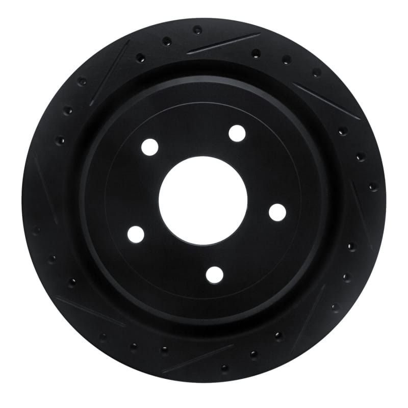 R1 Concepts — R1 97-13 Cadillac XLR Rear Left Drilled & Slotted Black Brake Rotor
R1 Brake Rotor Drill