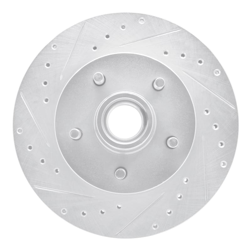 R1 Concepts — R1 83-92 Chevrolet G20 Front Left Drilled & Slotted Silver Brake Rotor
R1 Brake Rotor Drill