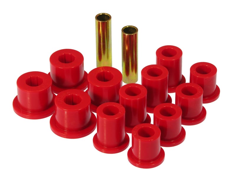 Prothane — Prothane 89-95 Toyota Truck 2wd Rear Spring & Shackle Bushings - Red
SPRING/SHACKLE BUSH