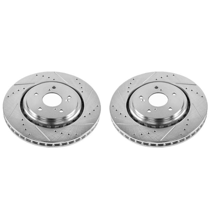 PowerStop — Power Stop 14-16 Acura MDX Front Evolution Drilled & Slotted Rotors - Pair
PowerStop XPR