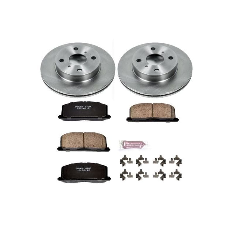 PowerStop — Power Stop 90-92 Geo Prizm Front Autospecialty Brake Kit