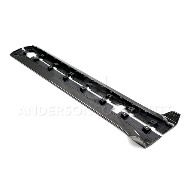 Anderson Composites — Anderson Composites 15-17 Ford Shelby GT350 Rocker Panel Splitter