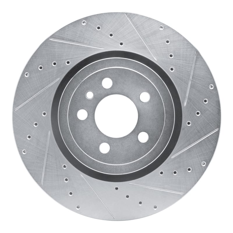 R1 Concepts — R1 14-23 Dodge Charger Front Right Drilled & Slotted Silver Brake Rotor
R1 Brake Rotor Drill