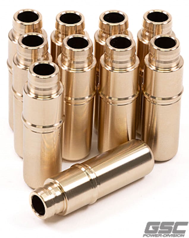 GSC Power Division — GSC P-D Audi R8/Lambirghini Huracan V10 5.2L +.001in OD Stopper Style Int/Exh Valve Guide - Single