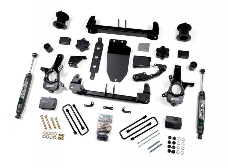 Zone Offroad — Zone Offroad 14-16 GM 1500 4WD 4.5in Alum/Stamped Arms